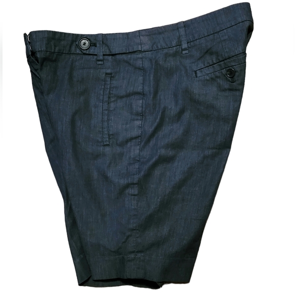 Ann Taylor LOFT Chambray Bermuda Shorts Sz 2 - Picture 3 of 6